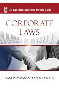 Corporate Law: (For Delhi University B.Com, Sem.-2)