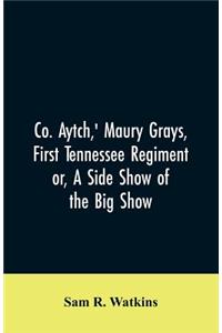 Co. Aytch, ' Maury Grays, First Tennessee Regiment or, A Side Show of the Big Show