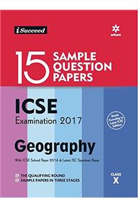 15 Sample Question Papers ICSE Examination 2017 Geography