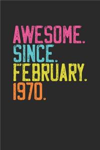 Awesome Since February 1970