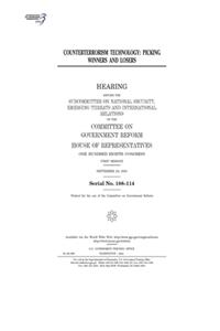 Counterterrorism technology