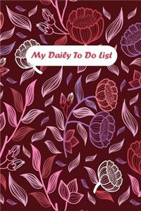 My Daily To-Do List