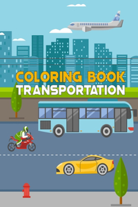 Transportation Coloring Book