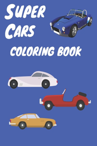 Supercars Coloring Book