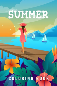 Summer Coloring Book