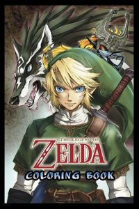 The Legend Of Zelda Coloring Book
