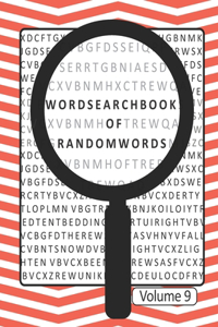Word Search Book Of Random Words Volume 9