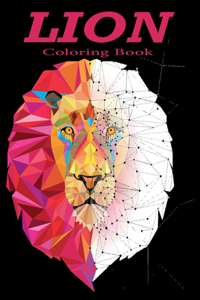 Lion coloring book