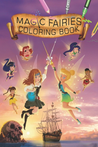 Magic Fairies Coloring Book