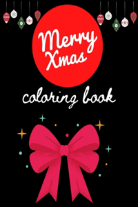 Merry xmas Coloring Book