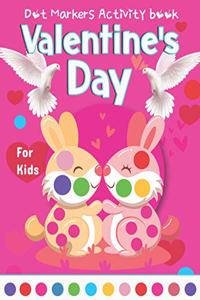Valentine's Day Dot Markers Activity Book For Kids