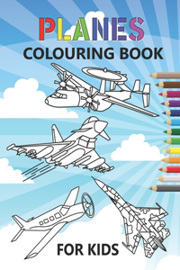 Planes Colouring Book