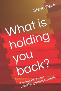 What is holding you back?