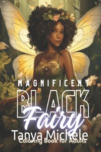 Black Fairy Womens Coloring Book