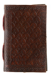 Chainmail Leather Journal Small