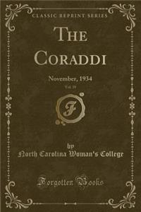 The Coraddi, Vol. 39: November, 1934 (Classic Reprint)