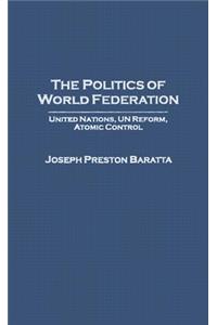 Politics of World Federation