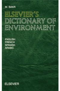 Elsevier's Dictionary of Environment