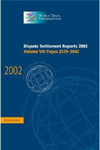 Dispute Settlement Reports 2002: Volume 7, Pages 2579-3042