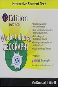 McDougal Littell Middle School World Cultures and Geography: Eedition DVD-ROM 2008