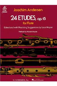 24 Etudes of Flutes, Op. 15