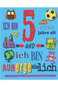 Ich bin 5 Fünf Jahre alt und ich bin außergewöhnlich