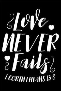 Love Never Fails 1 Corinthians 13