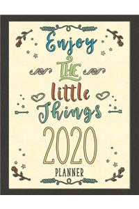 Enjoy The Little Things 2020 Planner