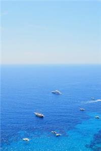 Journal Mediterranean Sea Italy 150 Lined Sheets Full Image