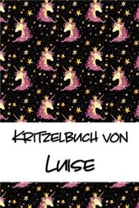 Kritzelbuch von Luise