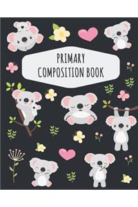 Koala Primary Composition Book