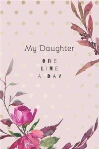 My Daughter One Line A Day