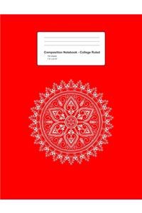 Composition Notebook - College Ruled