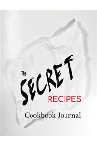 The Secret Recipes Cookbook Journal