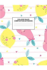 College Ruled Composition Notebook