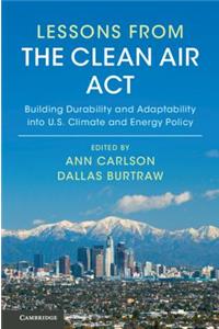 Lessons from the Clean Air ACT