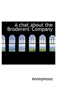 A Chat about the Broderers' Company