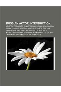 Russian Actor Introduction