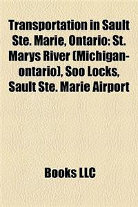 Transportation in Sault Ste. Marie, Ontario