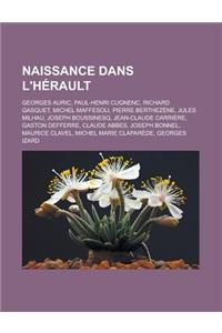 Naissance Dans L'Herault