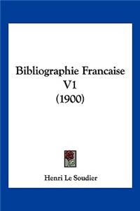 Bibliographie Francaise V1 (1900)