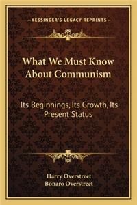 What We Must Know about Communism