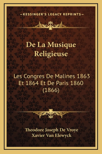 De La Musique Religieuse