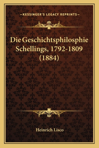 Geschichtsphilosphie Schellings, 1792-1809 (1884)