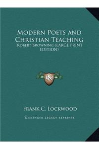 Modern Poets and Christian Teaching