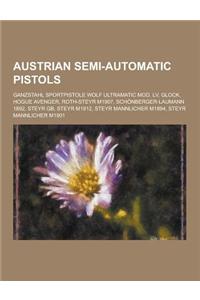 Austrian Semi-Automatic Pistols