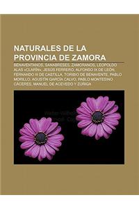 Naturales de La Provincia de Zamora