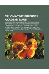 Cz Onkowie Pruskiej Akademii Nauk