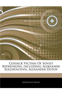 Articles on Cossack Victims of Soviet Repressions, Including
