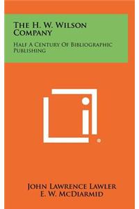 The H. W. Wilson Company